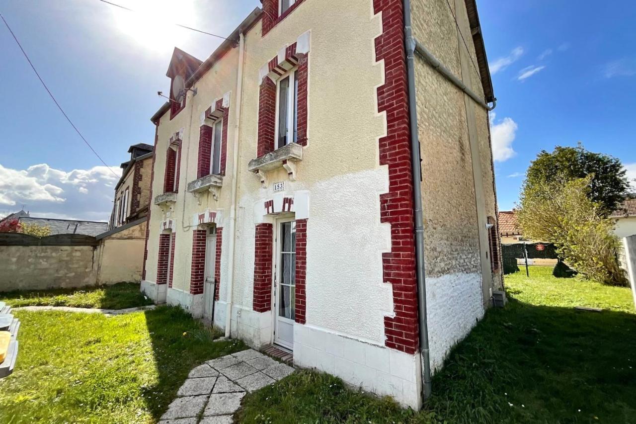 House With Garden In The Centre And Near Beach Ouistreham Exterior photo